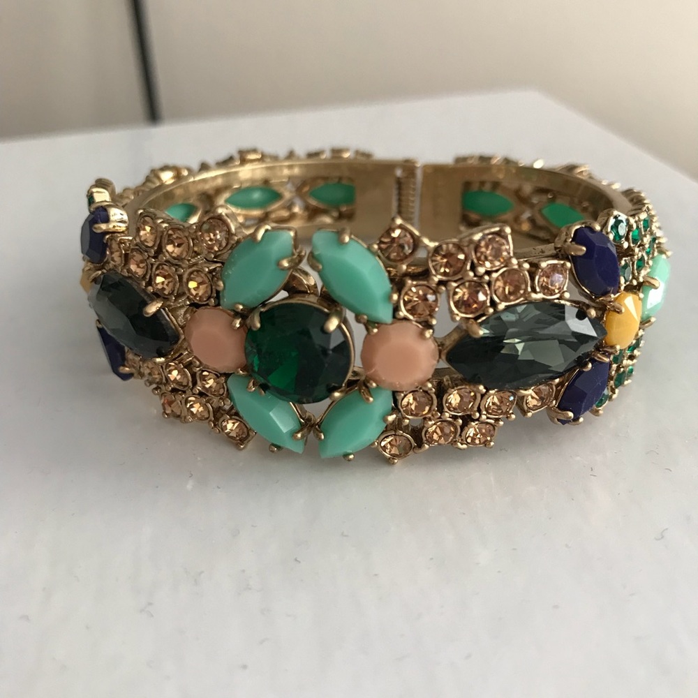 J. Crew jeweled bracelet
